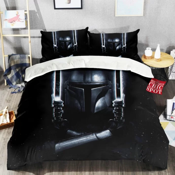 The Mandalorian Dark Sabers Bedding Set