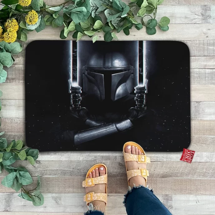 The Mandalorian Dark Sabers Doormat