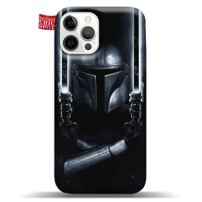 The Mandalorian Dark Sabers Phone Case Iphone