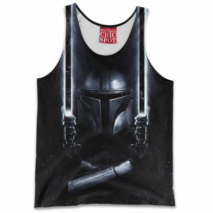 The Mandalorian Dark Sabers Tank Top