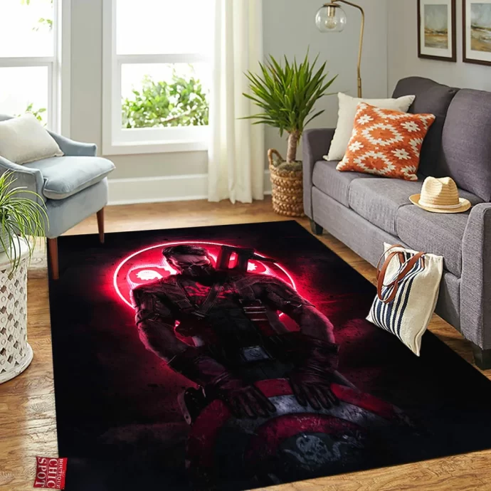 Captain America Hydra Rectangle Rug