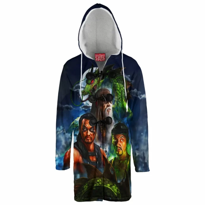 Shang Tsung Mortal Kombat Hooded Cloak Coat