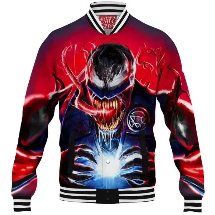 Symbiote Sub Zero Baseball Jacket