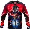 Comic Zip-Hoodie, Sub-Zero Zip-Hoodie, Symbiote Zip-Hoodie