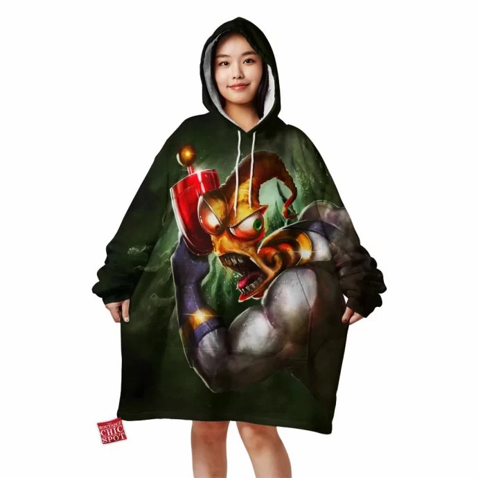 Invader Jim Blanket Hoodie