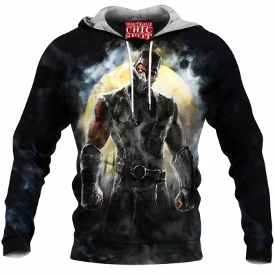 Game Fleece-Hoodie, Mortal Kombat Fleece-Hoodie, Smoke Fleece-Hoodie