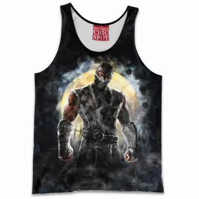 Game Tank-Top, Mortal Kombat Tank-Top, Smoke Tank-Top