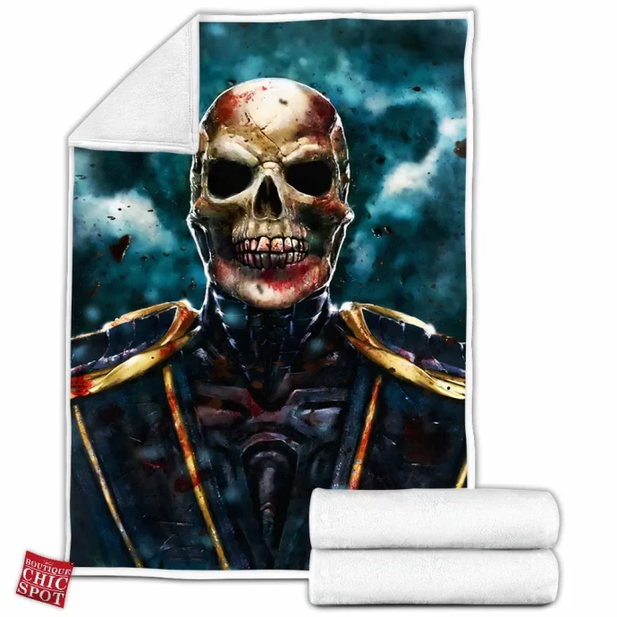 Scorpion Mortal Kombat Fleece Blanket