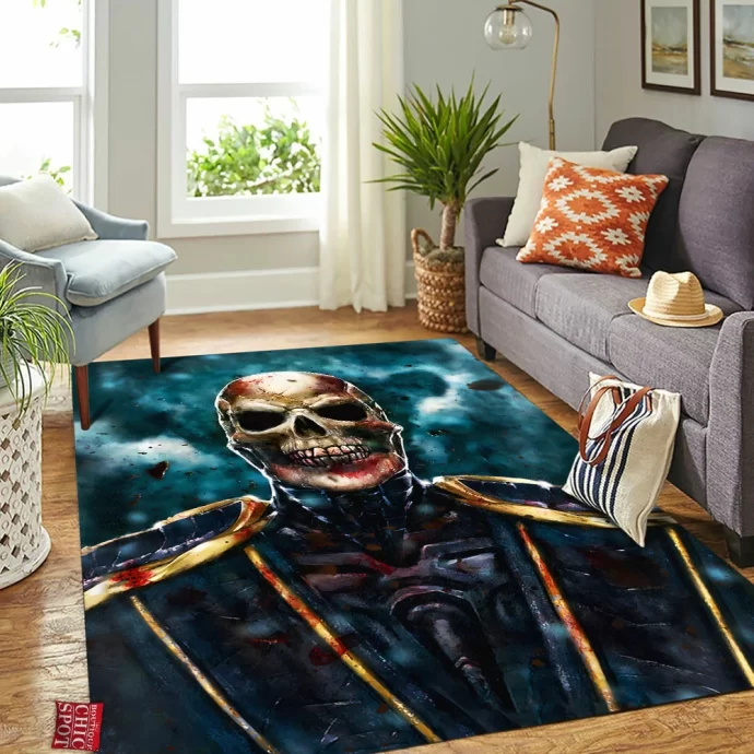 Scorpion Mortal Kombat Rectangle Rug