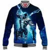 Comic Baseball-Jacket, Cardiac Baseball-Jacket