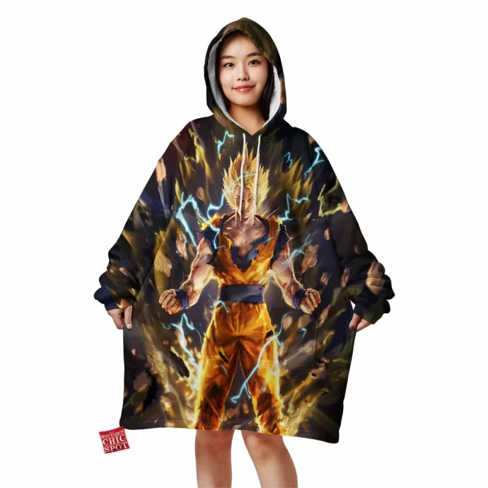 Son Goku Blanket Hoodie