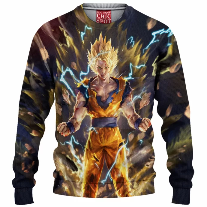 Son Goku Knitted Sweater