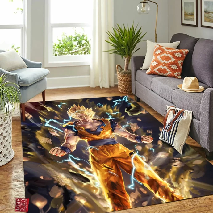 Son Goku Rectangle Rug