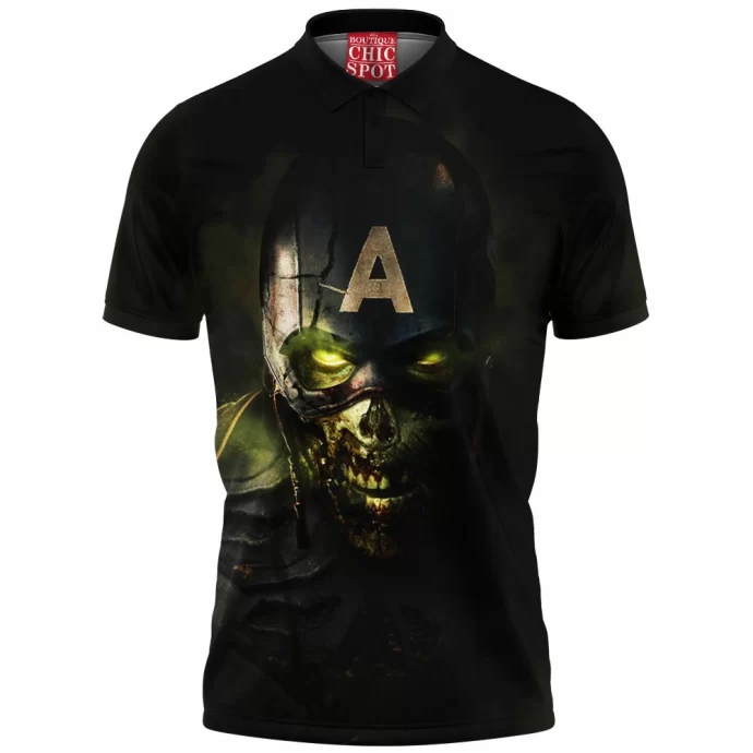 Captain America Polo Shirt