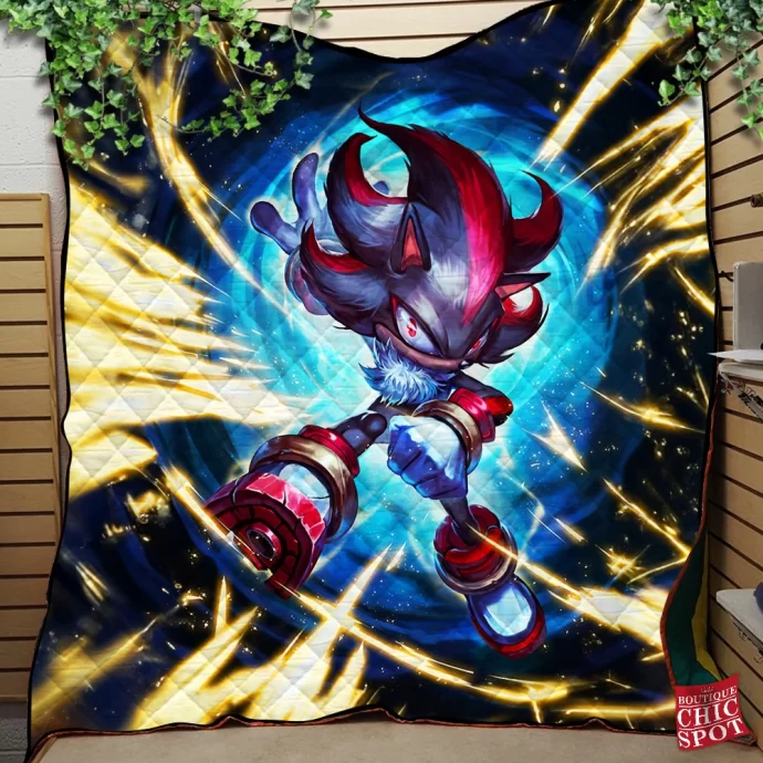 Super Sonic Quilt Blanket