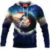 Anime Fleece-Hoodie, Salamence Fleece-Hoodie, Pokemon Fleece-Hoodie
