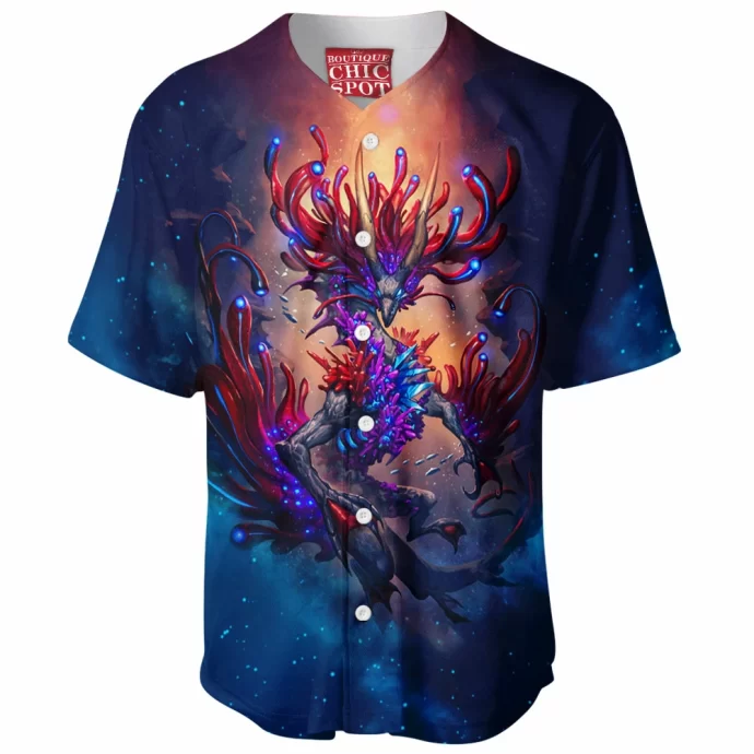 Coral Reef Dragon Baseball Jersey