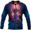 Dragon Zip-Hoodie, Fantasy Zip-Hoodie