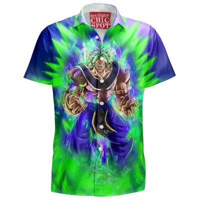 Anime Hawaiian-Shirt, Broly Hawaiian-Shirt, Dragon Ball Hawaiian-Shirt