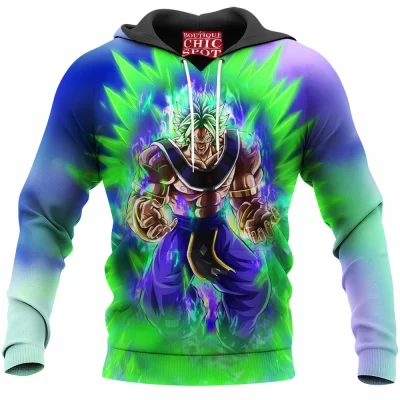 Anime Hoodie, Broly Hoodie, Dragon Ball Hoodie