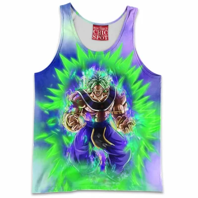 Anime Tank-Top, Broly Tank-Top, Dragon Ball Tank-Top