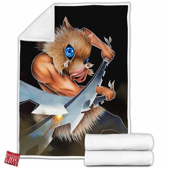 Inosuke Fleece Blanket