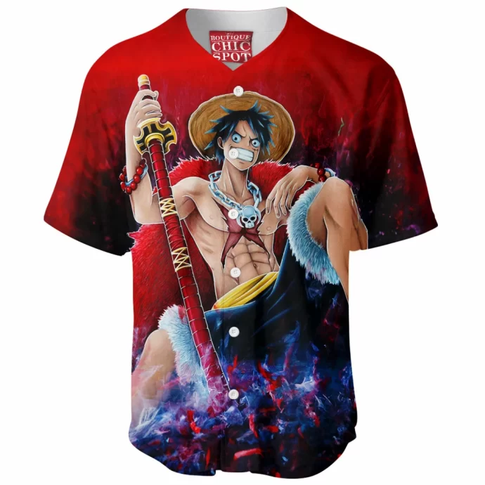 Monkey D Luffy Baseball Jersey