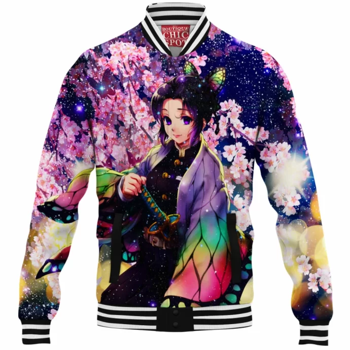 Kochou Shinobu Baseball Jacket