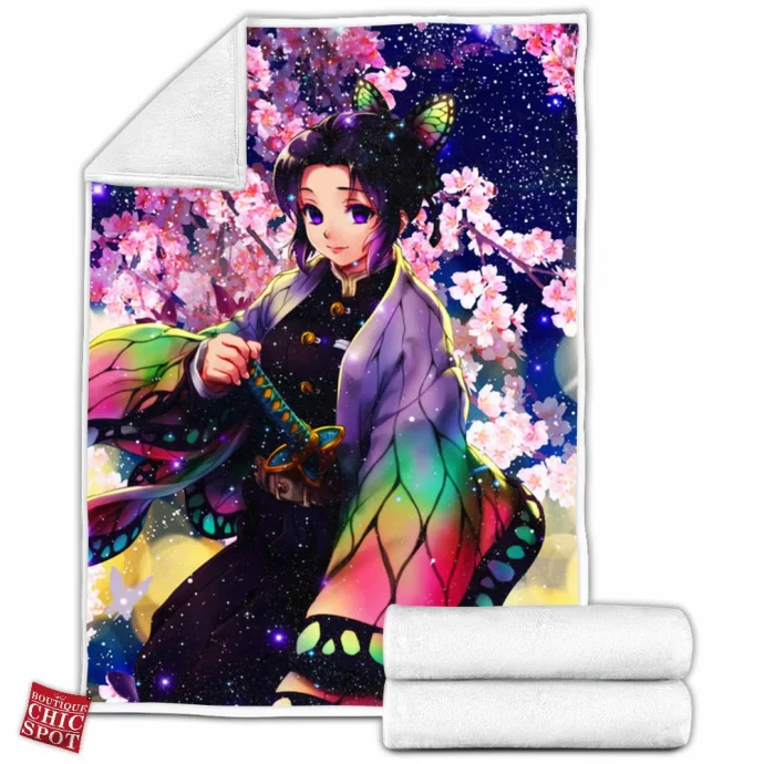 Kochou Shinobu Fleece Blanket