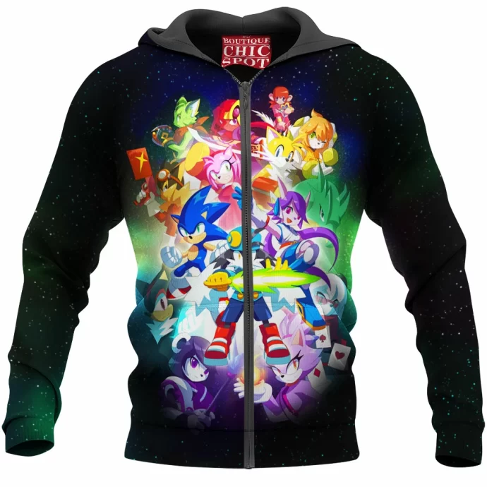 Sonic Zip Hoodie