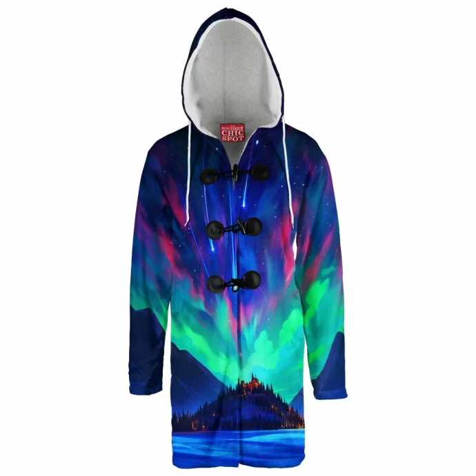 Cosmic Skies Hooded Cloak Coat