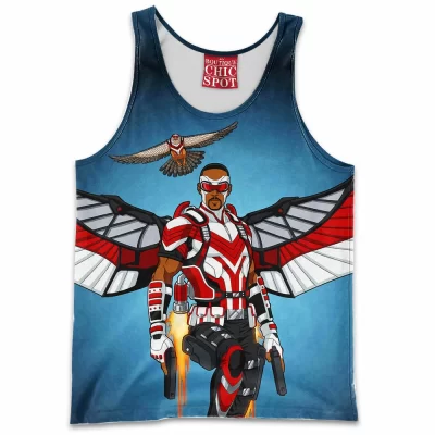 Comic Tank-Top, Sam Wilson Tank-Top
