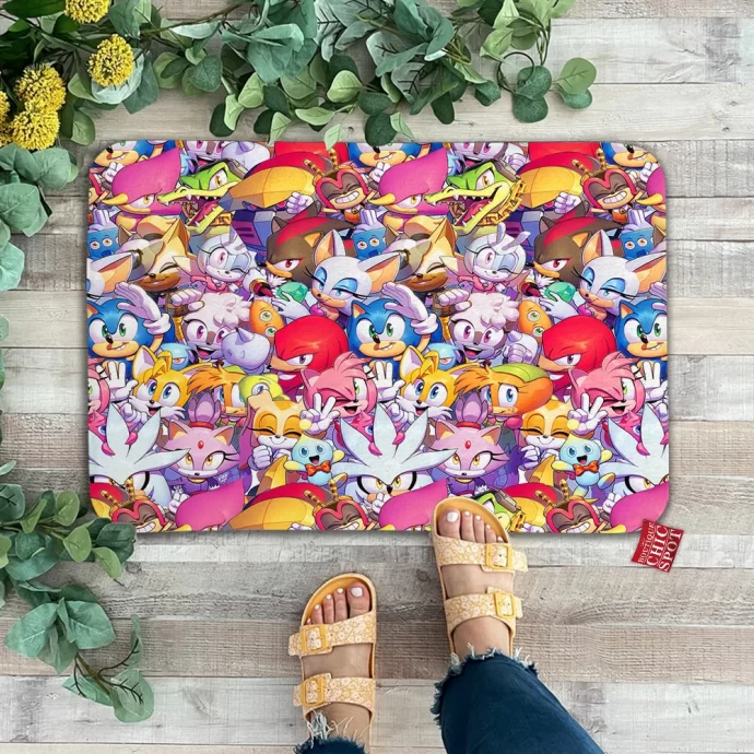 Sonic The Hedgehog Doormat