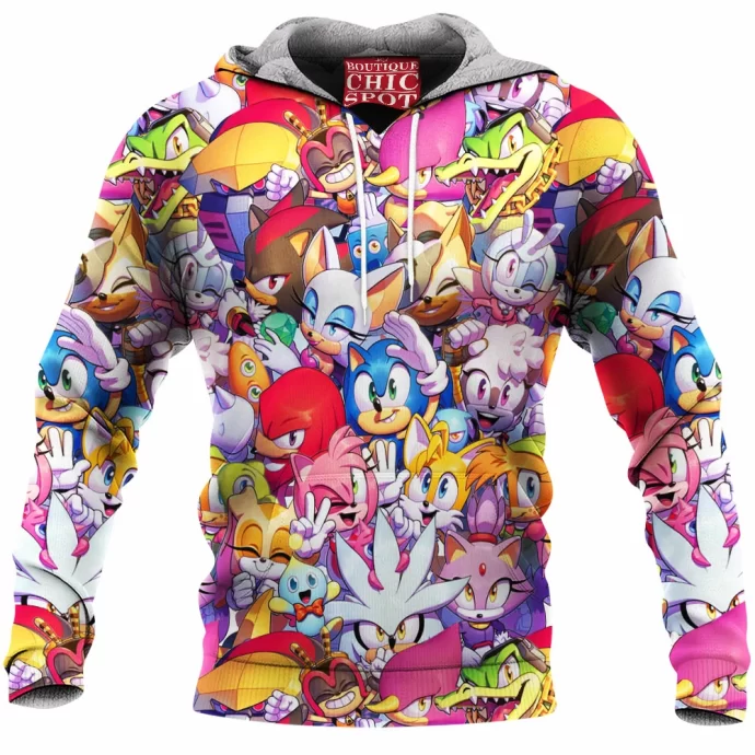 Sonic The Hedgehog Fleece Hoodie