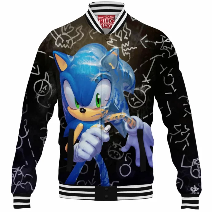 Sonic The Hedgehog Baseball Jacket