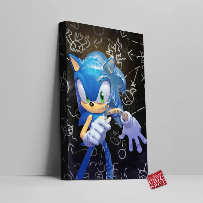 Sonic The Hedgehog Canvas Wall Art