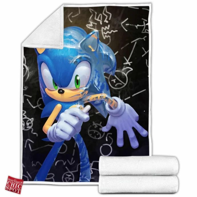 Sonic The Hedgehog Fleece Blanket