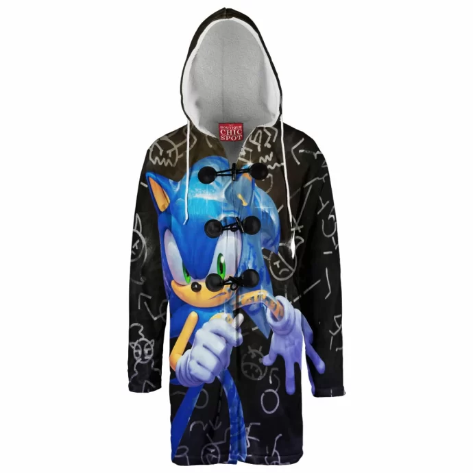 Sonic The Hedgehog Hooded Cloak Coat