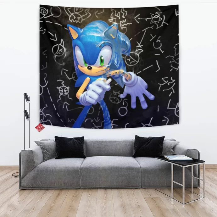 Sonic The Hedgehog Tapestry