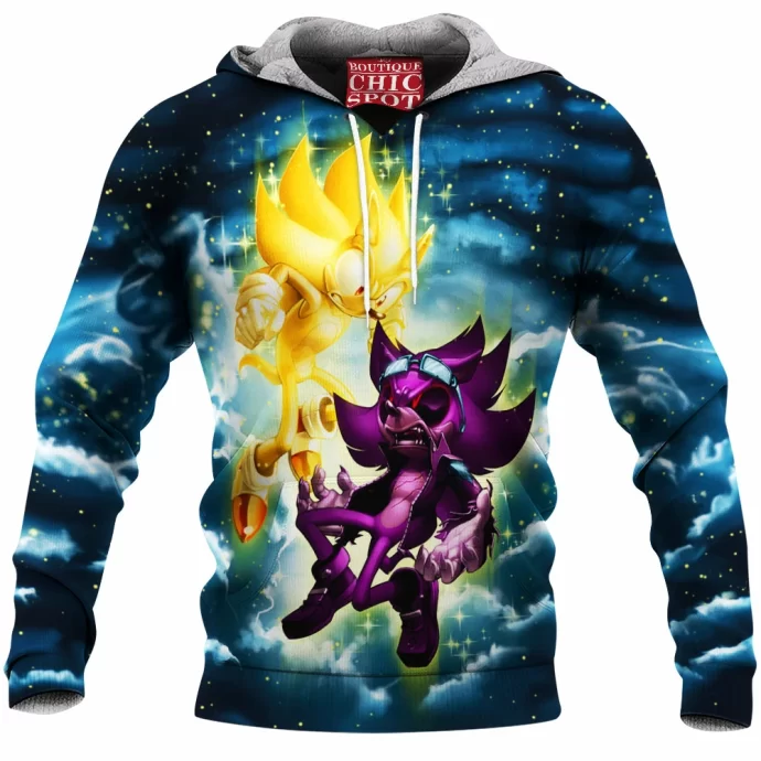 Sonic Vs Scourge Fleece Hoodie