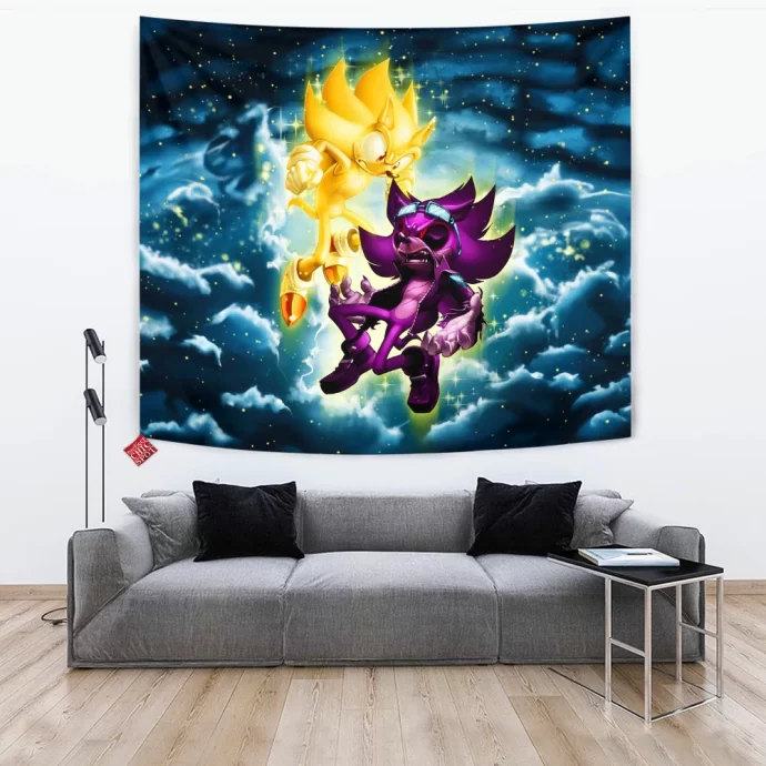 Sonic Vs Scourge Tapestry