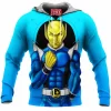 Comic Fleece-Hoodie, Chameleon Boy Fleece-Hoodie