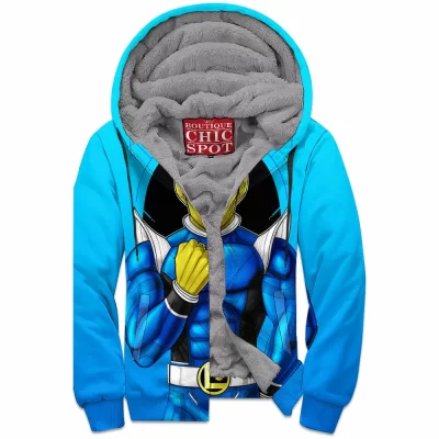 Comic Zip-Fleece-Hoodie, Chameleon Boy Zip-Fleece-Hoodie
