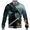 Final Fantasy Baseball-Jacket, Game Baseball-Jacket, Sephiroth Baseball-Jacket