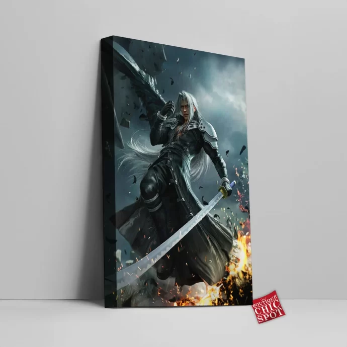 Sephiroth Canvas Wall Art