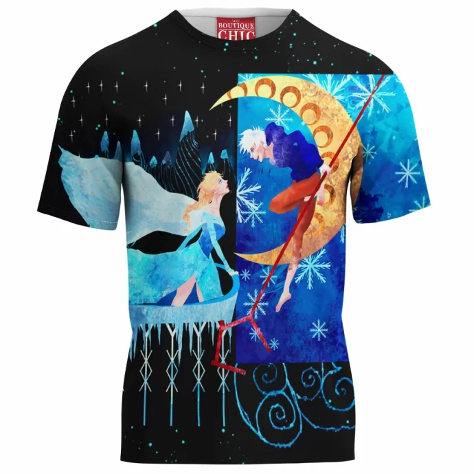 Elsa And Jack Frost T-Shirt