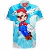 Game Hawaiian-Shirt, Mario Hawaiian-Shirt
