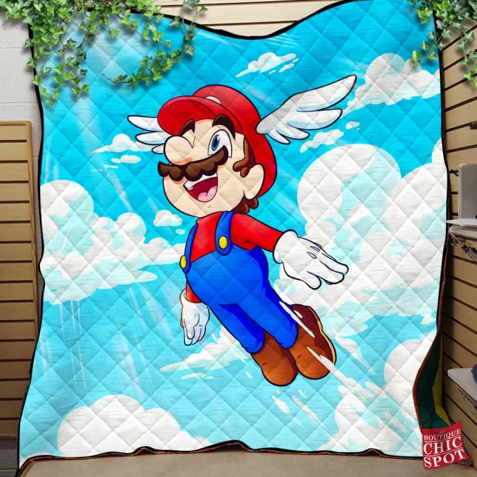 Mario Quilt Blanket