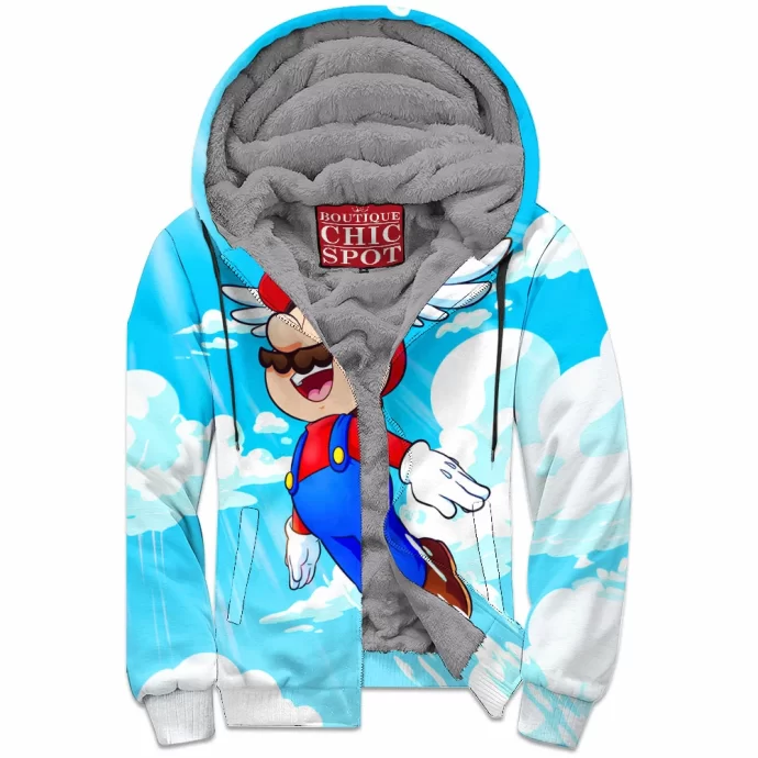 Mario Zip Fleece Hoodie