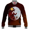 Wolf Baseball-Jacket, Yin and Yang Baseball-Jacket